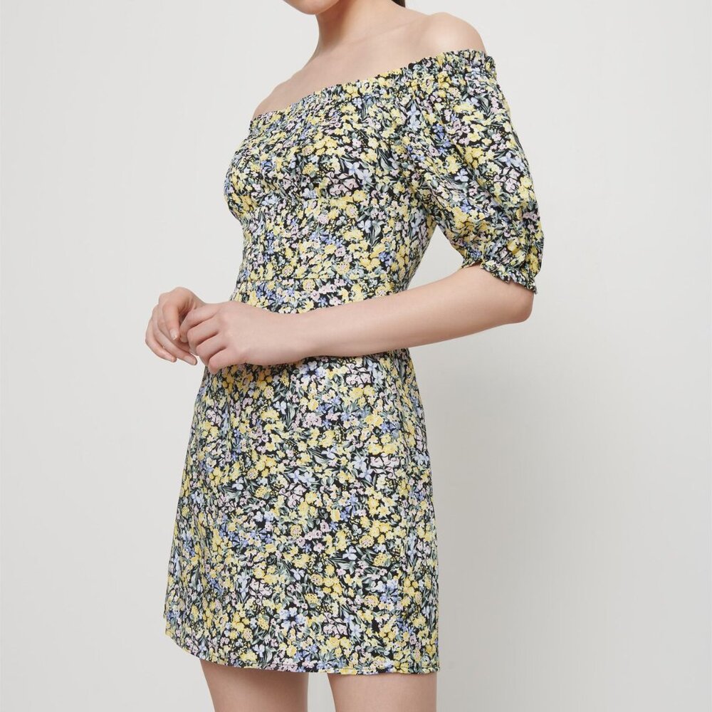 Camilla Off-the-Shoulder Mini Dress